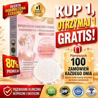 🌟 HISKIN® Mikroigłowe plastry na piersi wspierające efekt pełniejszego wyglądu, liftingu i ujędrnienia（副本）